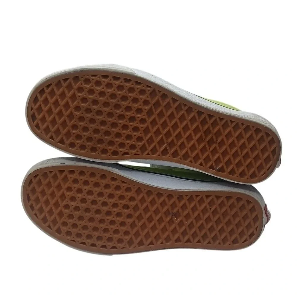 Vans Old Skool Lime Green‎ Canvas Low Top Skate Shoes Mens 6.5 Womens 8